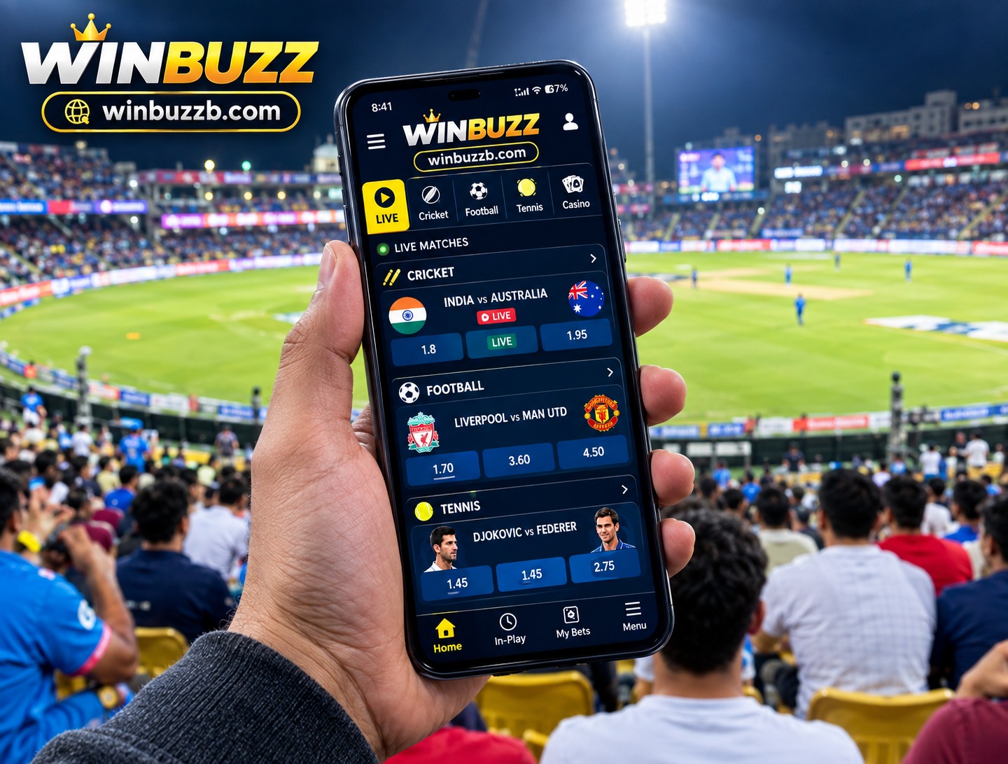 Winbuzz online cricket betting and live casino platform